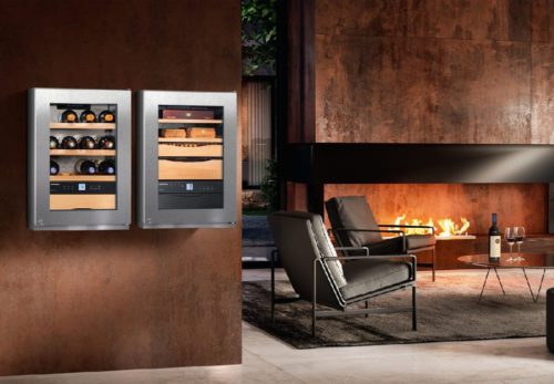 מקרר אחסון סיגרים HUMIDOR | תא מבוקר אקלים לאחסון סיגרים