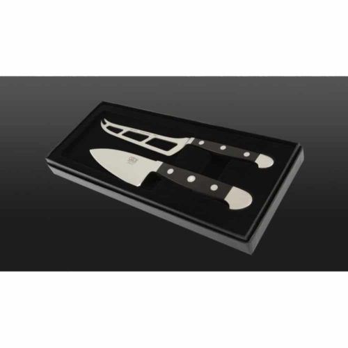 סט סכיני גבינה Cheese Knife להבים מחושלים תוצרת GUDE גרמניה בקופסא שחורה
