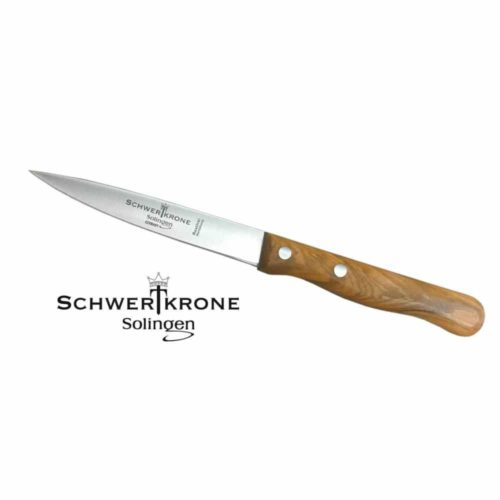 schwertkrone סכין חיתוך 10 ס"מ ידית מעץ זית תוצרת גרמניה