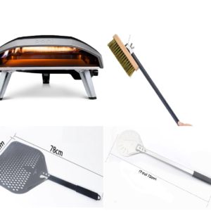 מבצע אדיר! סט אביזרים באורך שניתן לתלות וטאבון אוני 16 OONI + כיסוי לטאבון