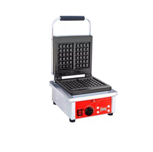 מכונת וופל בלגי חשמלי Belgian waffle machine צד