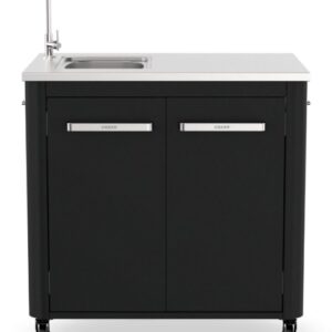 שולחן חוץ קוצה 90 - 2 דלתות עם כיור Cozze