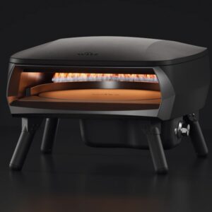 טאבון וויט פיקולו אבן מסתובבת WITT Piccolo Rotante 16 שחור + כיסוי מתנה