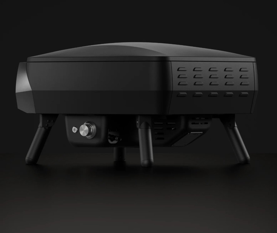 טאבון וויט פיקולו אבן מסתובבת WITT Piccolo Rotante 16 שחור + כיסוי מתנה – תמונה 2