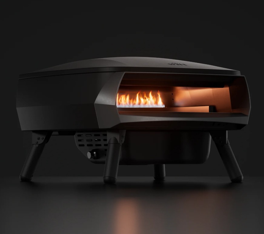 טאבון וויט פיקולו אבן מסתובבת WITT Piccolo Rotante 16 שחור + כיסוי מתנה – תמונה 5