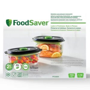 קופסאות וואקום איכותיות FoodSaver FFC025X