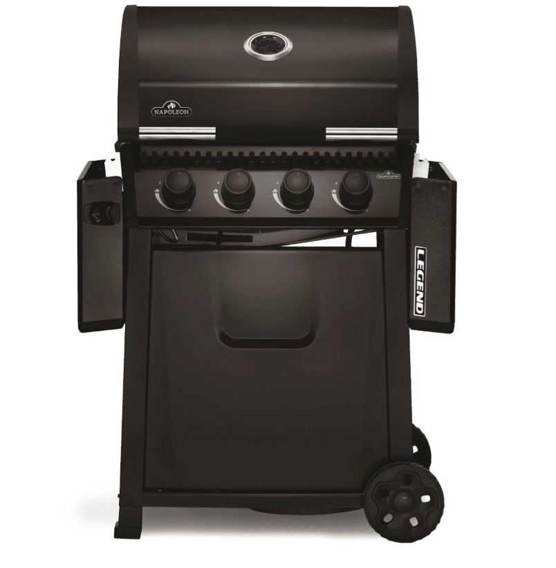 גריל גז לג'נד 425 Napoleon Legend IL מדפים מתקפלים