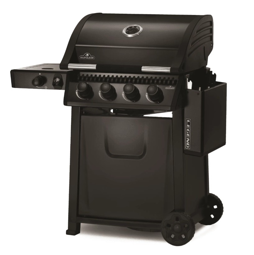 גריל גז לג'נד עם כירת צד 425 Napoleon Legend IL מדף מתקפל