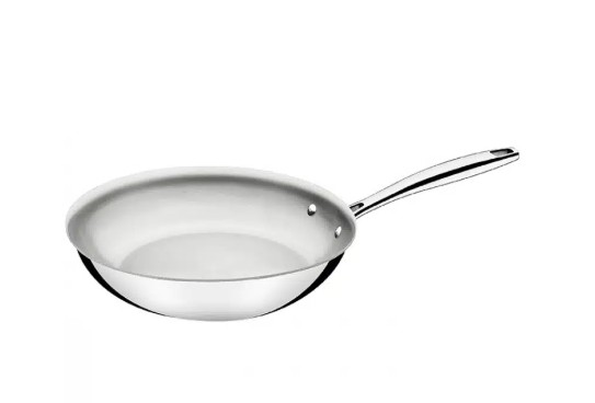 מחבת נירוסטה מקצועית 30 סמ 3.7 ליטר Tramontina