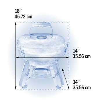 מימדי גריל NK14