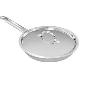 מחבת נירוסטה 3 שכבות כולל מכסה