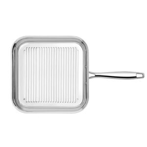 מחבת נירוסטה פסים 3 שכבות 26 סמ Tramontina Grano טרמונטינה