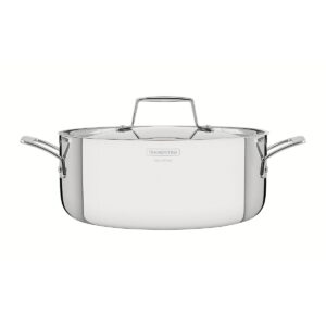 סיר קסרול נמוך נירוסטה 3 שכבות ראשי קוק פרו טרמונטינה Tramontina Casserole Pot