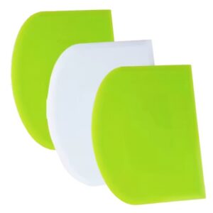 3 קלפים לבצק חיתוך וגריפה