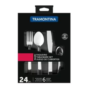 סט 24 חלקים סכום נירוסטה טרמונטינה Tramontina Malibu